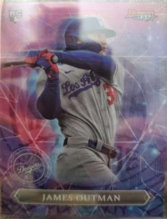James Outman #AP-14 Baseball Cards 2023 Bowman's Best Astral Projections