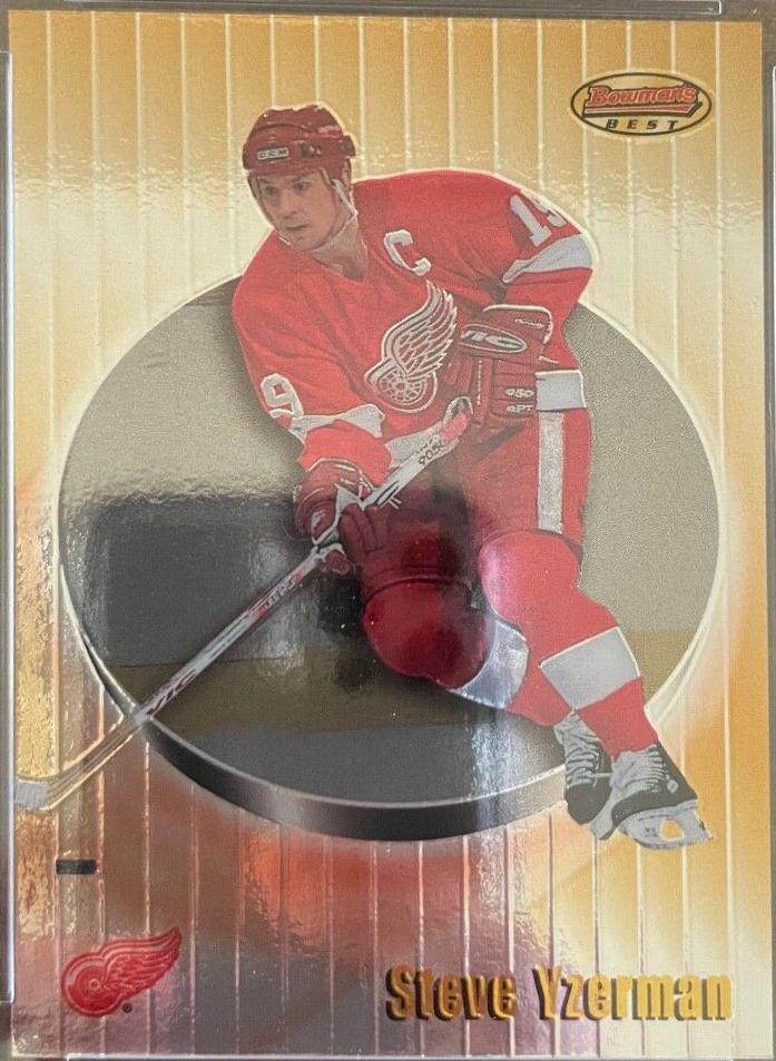 Steve Yzerman #1 Hockey Cards 1998 Bowman's Best