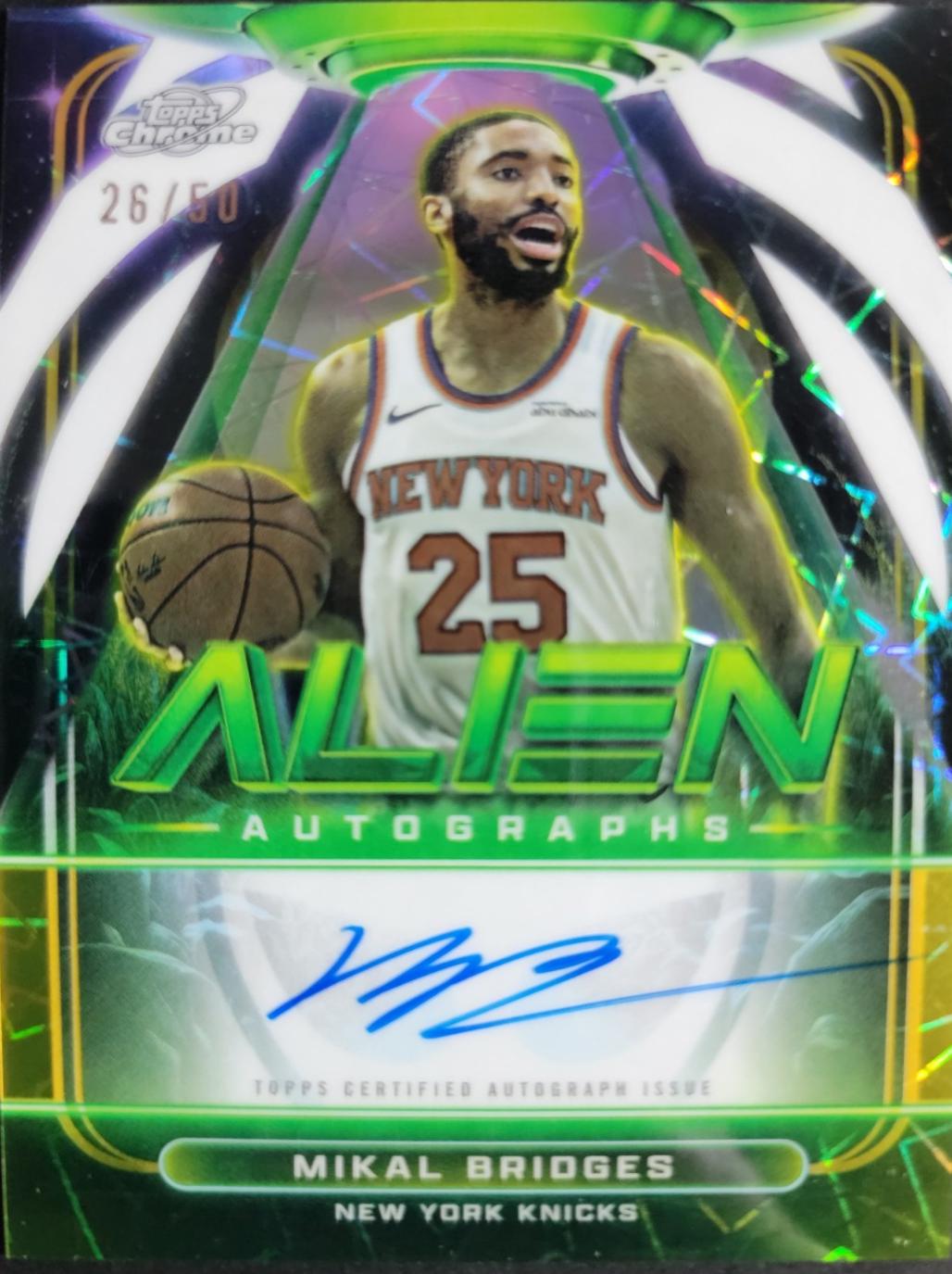Mikal Bridges [Gold Interstellar] #AA-MB