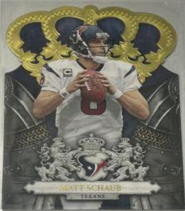 Matt Schaub #40 Football Cards 2010 Panini Crown Royale