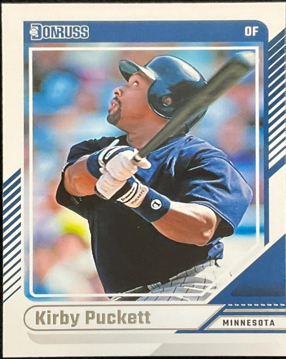 Kirby Puckett #73 Baseball Cards 2024 Donruss