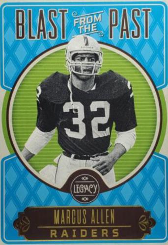 Marcus Allen #BP-11 Football Cards 2023 Panini Legacy Blast from the Past