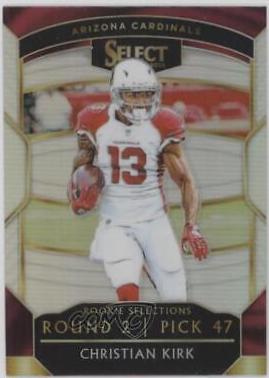 Christian Kirk #RS-15 Football Cards 2018 Panini Select Rookie Selections