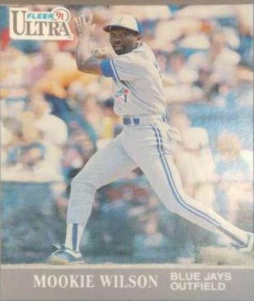 Mookie Wilson #372 Baseball Cards 1991 Ultra