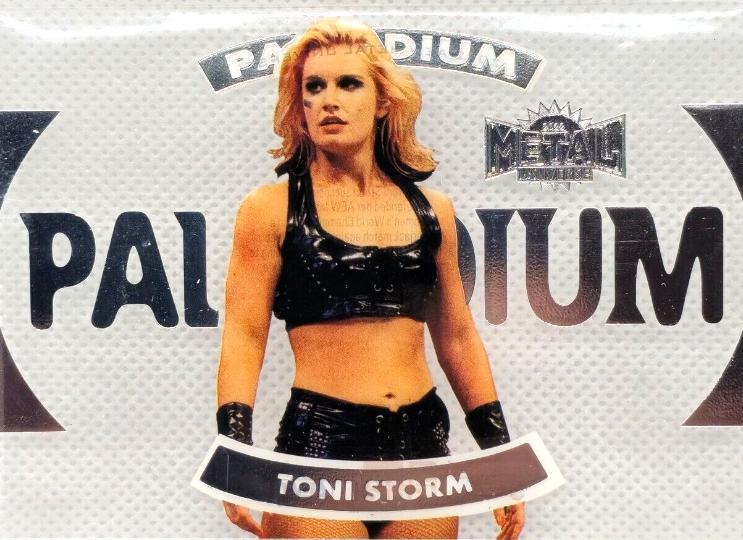 Toni Storm #P-9 Wrestling Cards 2022 SkyBox Metal Universe AEW Palladium