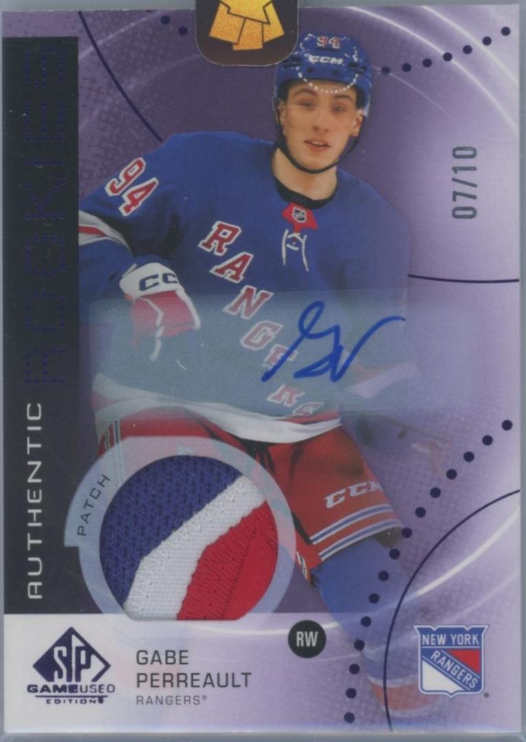 Gabe Perreault [Purple Autograph Patch] #AR-GP