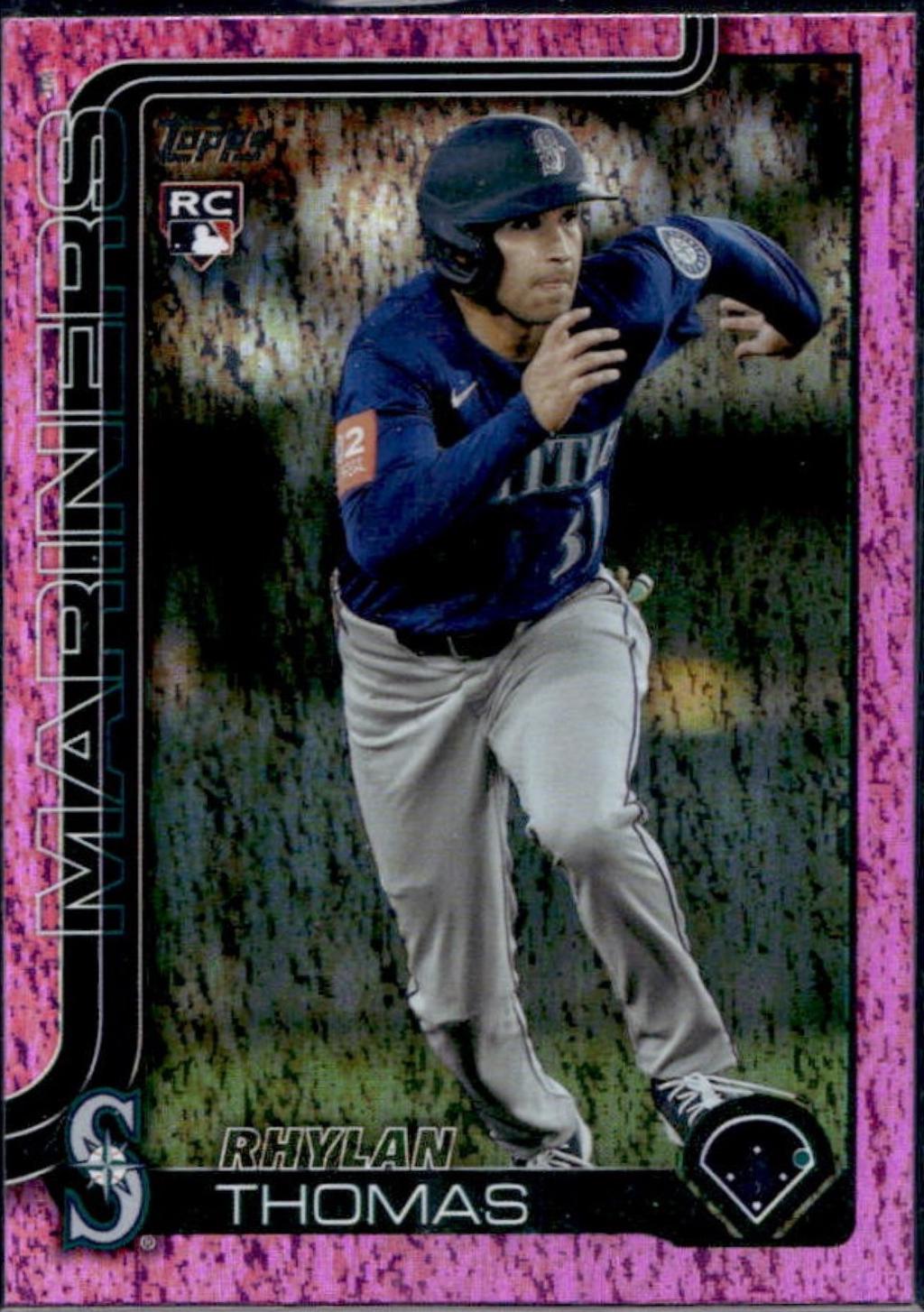 Rhylan Thomas [Holo Pink Foil] #US196 Prices | 2025 Topps Update ...