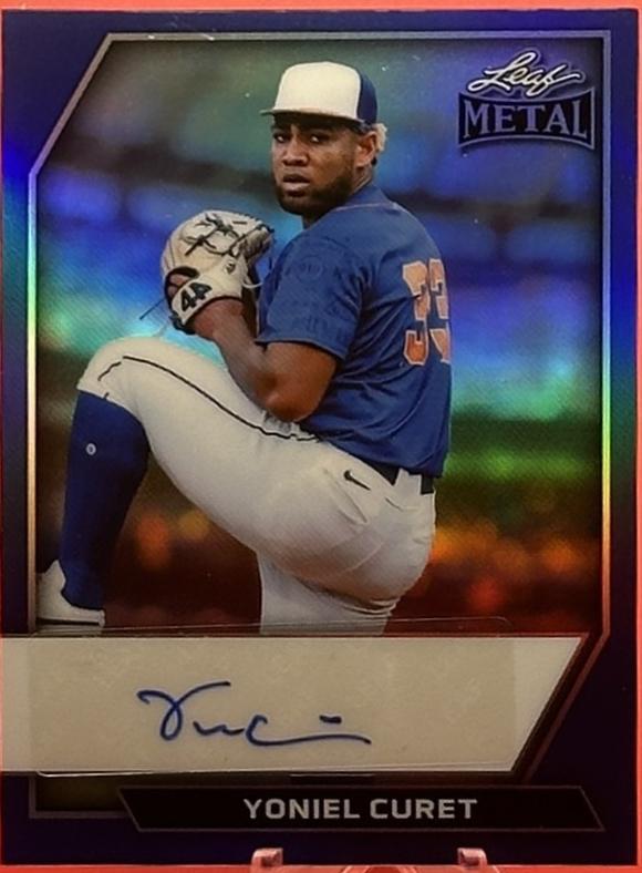 Yoniel Curet [Prismatic Blue] #BA-YC2