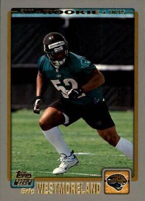Eric Westmoreland #320 Football Cards 2001 Topps