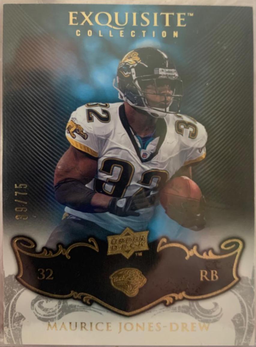 Maurice Jones Drew #47 Football Cards 2008 Upper Deck Exquisite Collection