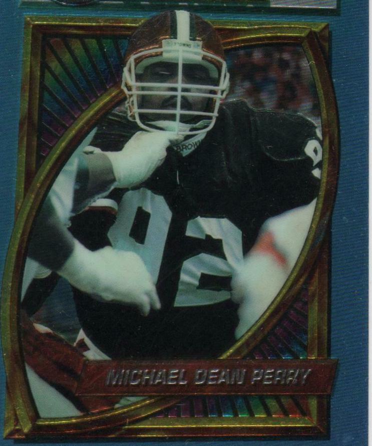 Michael Dean Perry #6 Football Cards 1994 Topps Finest