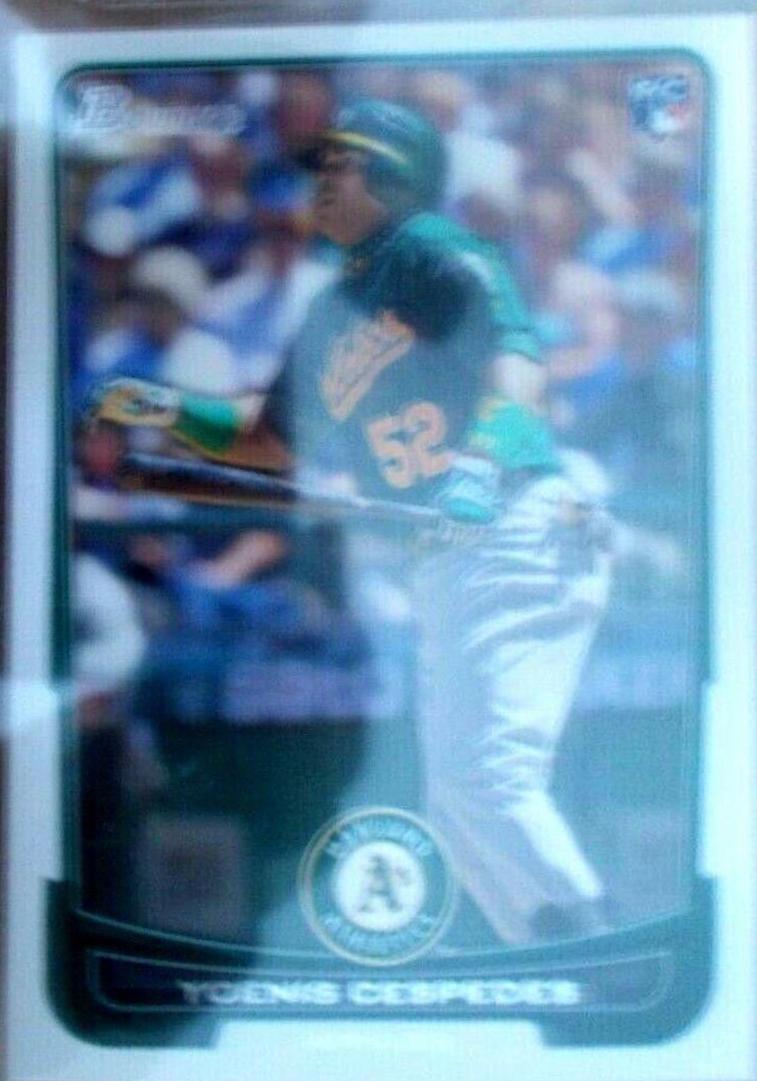 Yoenis Cespedes #4 Baseball Cards 2012 Bowman Draft