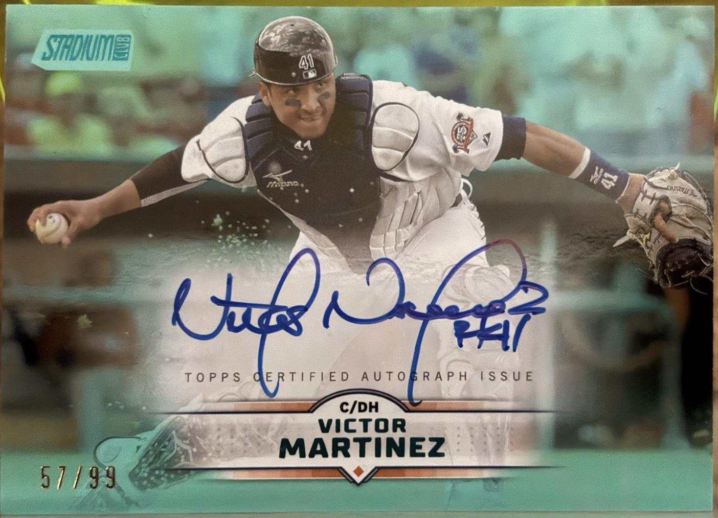 Victor Martinez [Green] #SCBA-VM