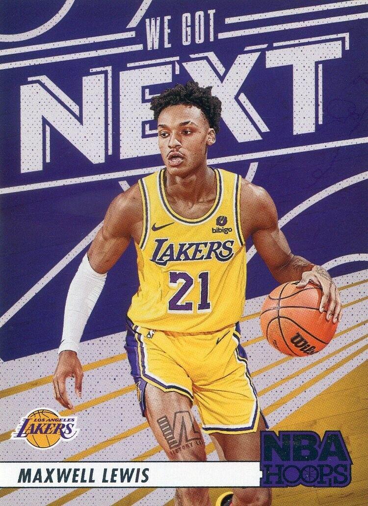 Maxwell Lewis #5 Basketball Cards 2023 Panini Hoops We Got Next