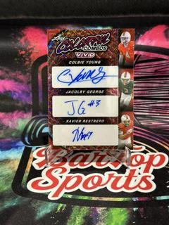 Colbie Young / Jacolby George / Xavier Restrepo