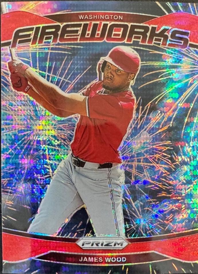 James Wood [Red Pulsar] #19 Prices | 2025 Panini Prizm Fireworks
