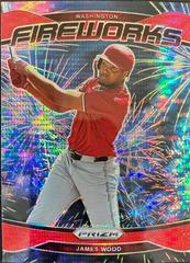 James Wood [Red Pulsar] #19 Prices | 2025 Panini Prizm Fireworks