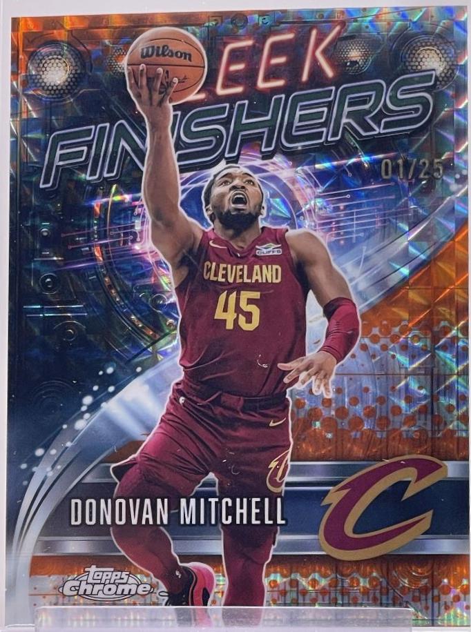 Donovan Mitchell [Refractor Orange] #SF-7