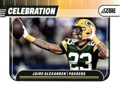 Jaire Alexander #C-JAR Football Cards 2024 Panini Score Celebration