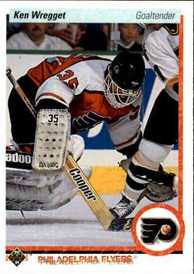 Ken Wregget #89 Hockey Cards 1990 Upper Deck