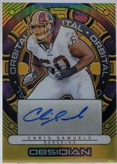 Chris Samuels [Gold] #OS-CSS Football Cards 2024 Panini Obsidian Orbital Signature Prices