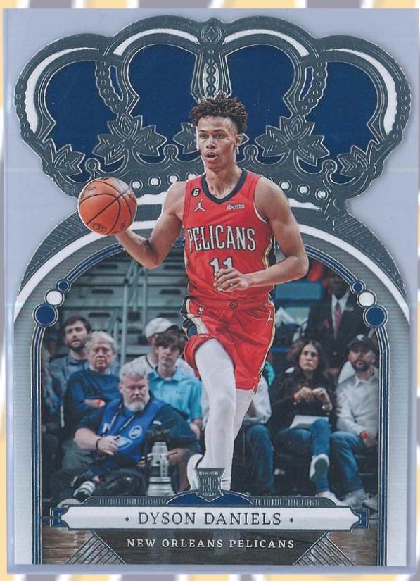 Dyson Daniels #4 Basketball Cards 2022 Panini Crown Royale