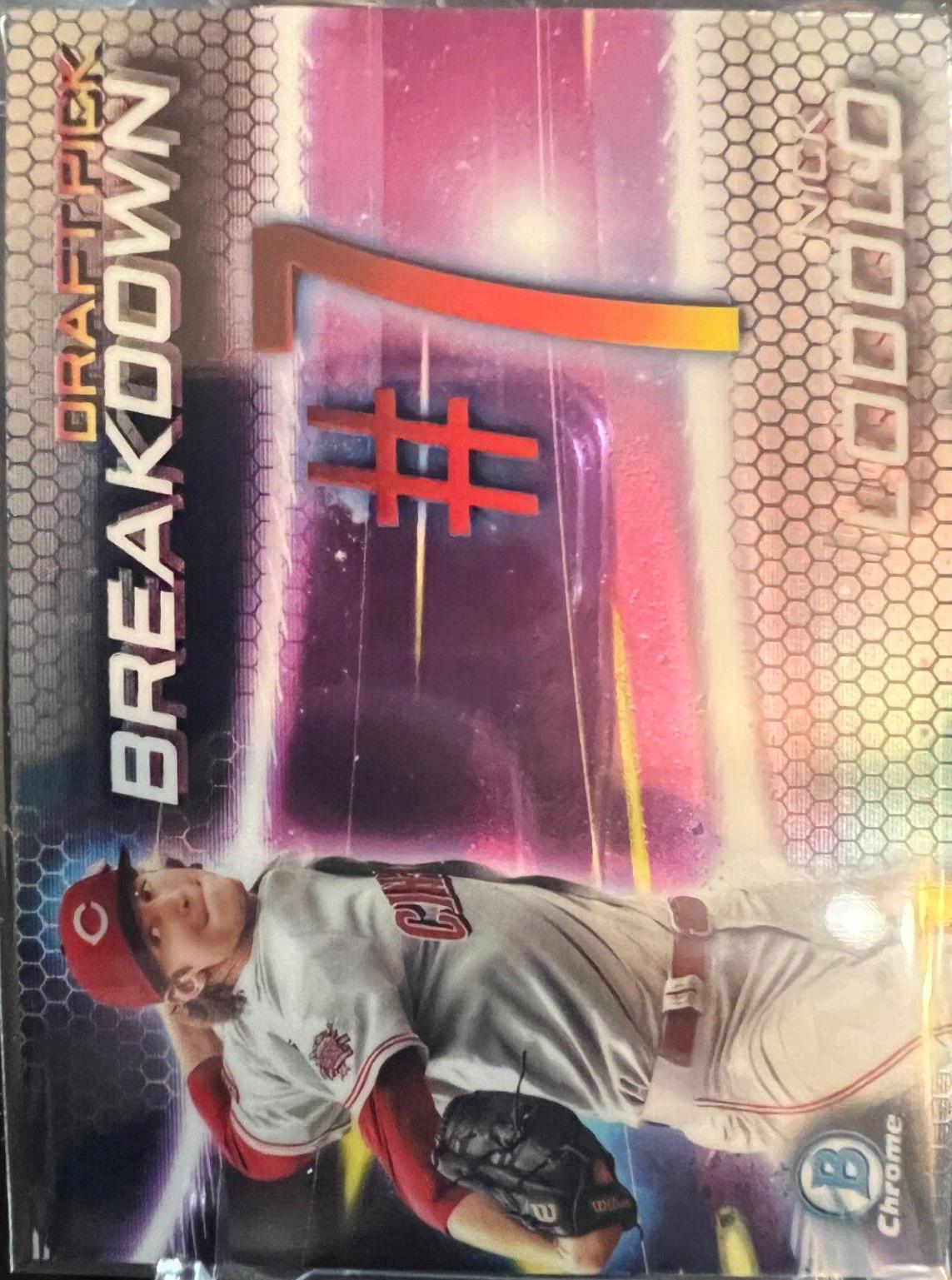 Nick Lodolo #BSB-NL Baseball Cards 2019 Bowman Draft Chrome Pick Breakdown