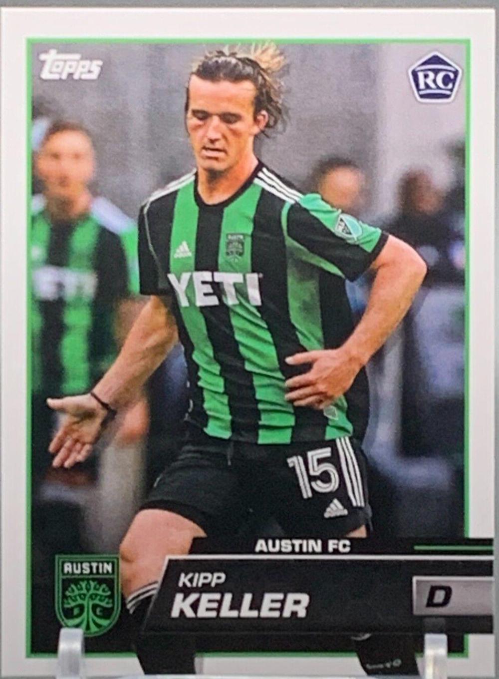 Kipp Keller #99 Soccer Cards 2023 Topps MLS