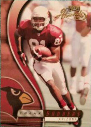 Frank Sanders #1 Football Cards 2000 Playoff Absolute
