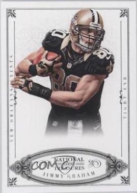 Jimmy Graham #9 Football Cards 2012 Panini National Treasures