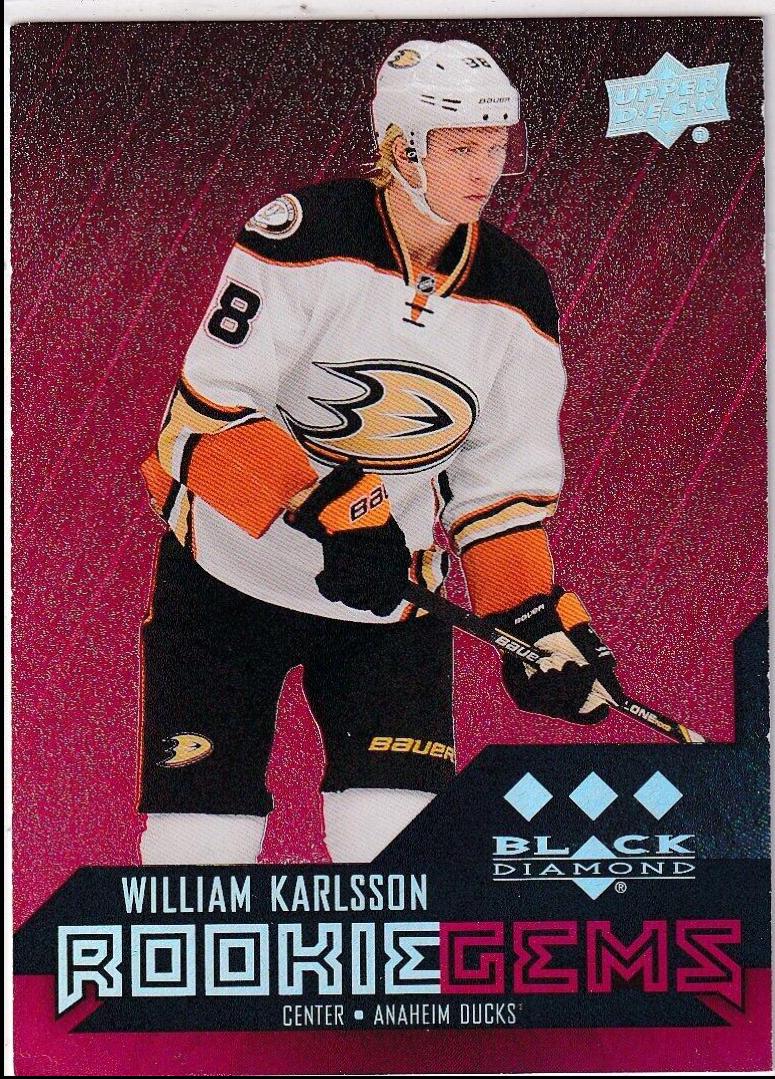 William Karlsson #187 Hockey Cards 2014 Upper Deck Black Diamond