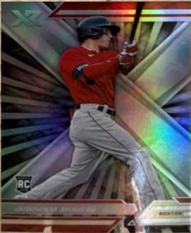 Jarren Duran #1 Baseball Cards 2022 Panini Chronicles XR