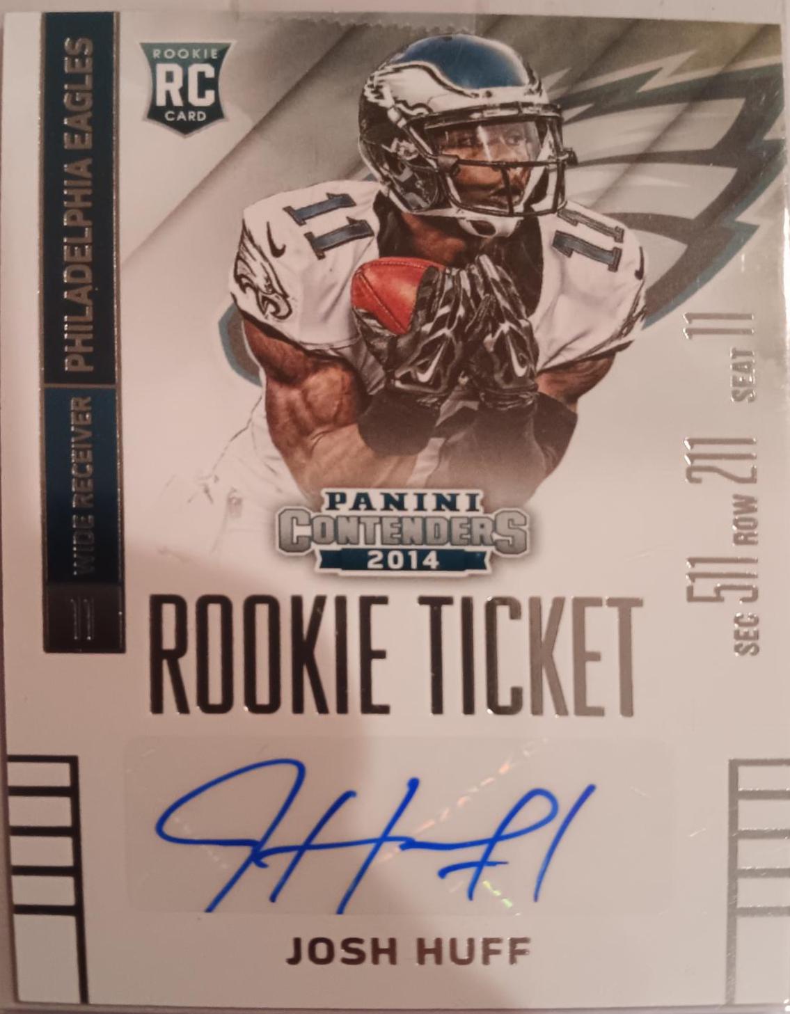 Josh Huff #145 Football Cards 2014 Panini Contenders