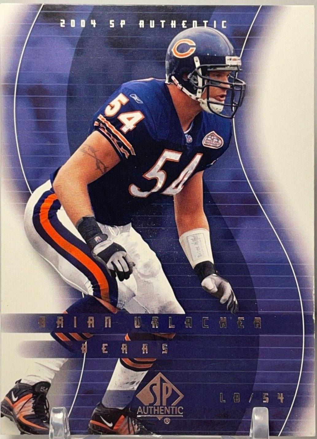 Brian Urlacher #15 Football Cards 2004 SP Authentic