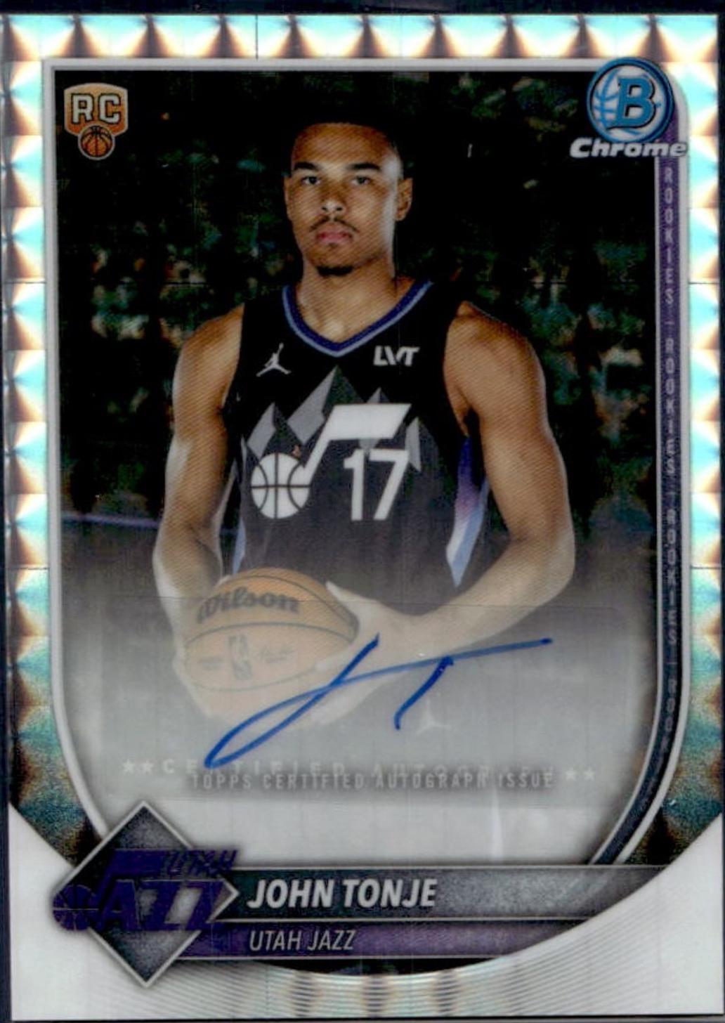 John Tonje [Refractor] #BCA-JE