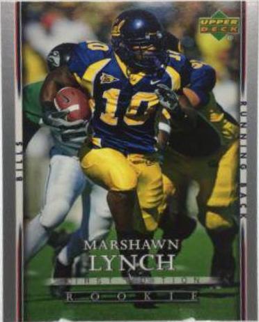 Marshawn Lynch #121 2007 Upper Deck First Edition Football