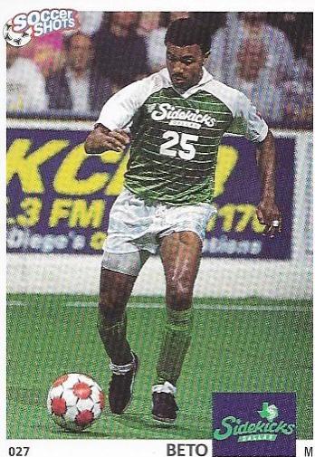 Beto #27 Soccer Cards 1991 Soccer Shots MSL