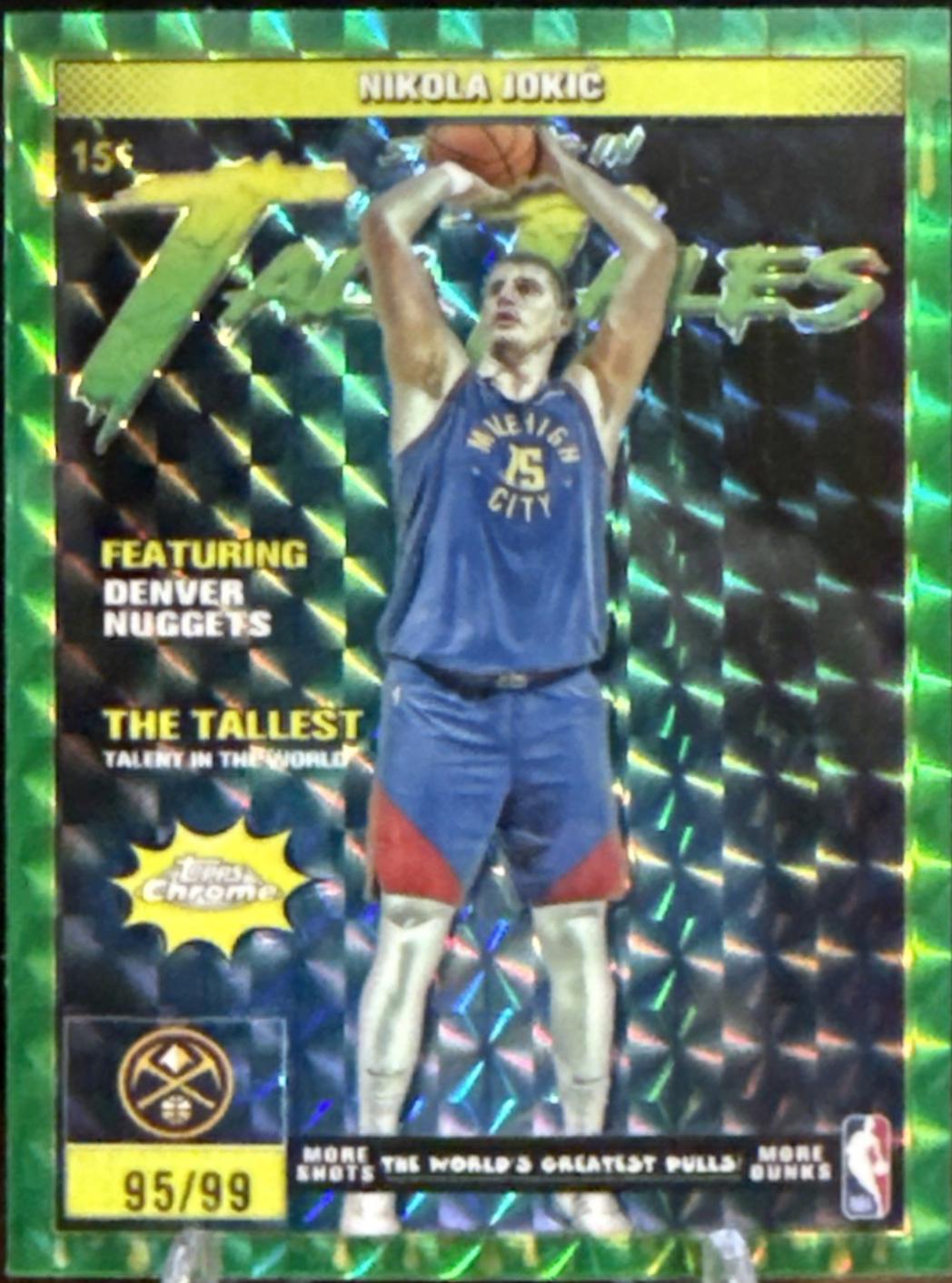 Nikola Jokic [Refractor Green Geometric] #TT-1