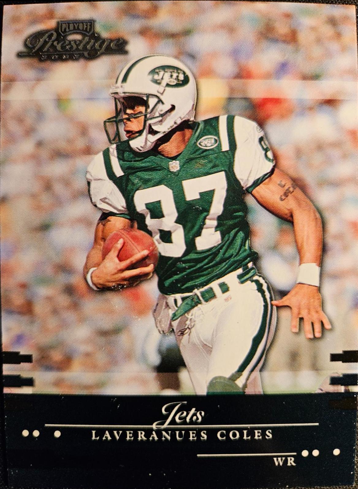 Laveranues Coles #97 2002 Playoff Prestige Football