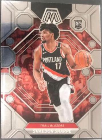Shaedon Sharpe #213 Basketball Cards 2022 Panini Mosaic