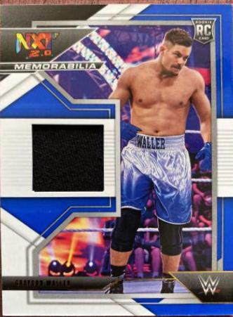 Grayson Waller #NXM-GWL Wrestling Cards 2022 Panini NXT WWE Memorabilia