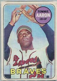 Tommie Aaron #128 Baseball Cards 1969 O Pee Chee