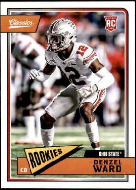 Denzel Ward #202 Football Cards 2018 Panini Classics