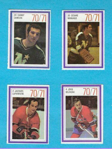 Jacques Laperriere Hockey Cards 1970 Esso Power Players