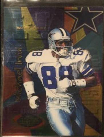 Michael Irvin #4 Football Cards 1996 Playoff Illusions