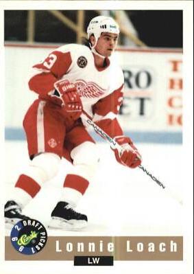 Lonnie Loach #95 Hockey Cards 1992 Classic