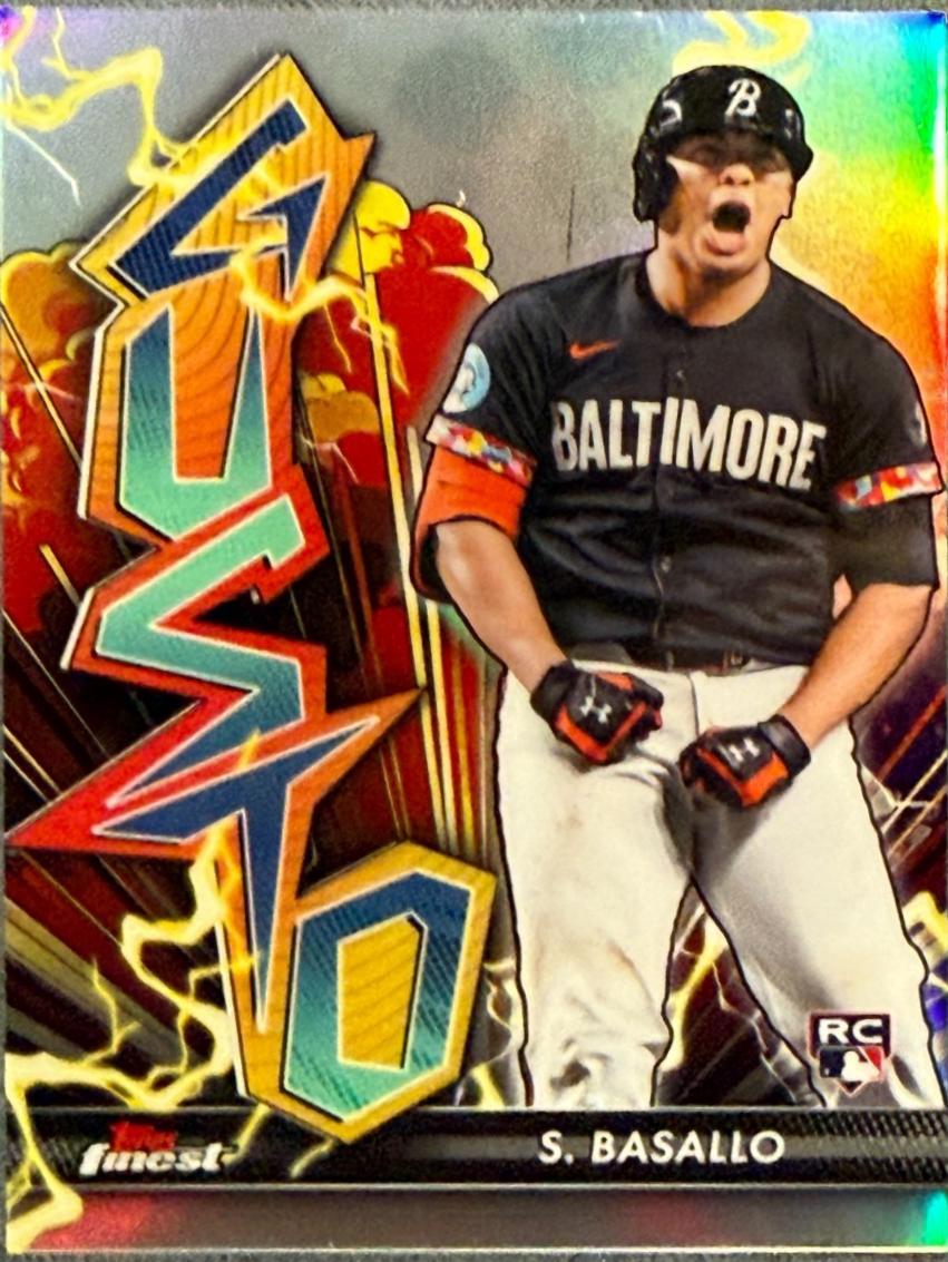 Samuel Basallo #G-3 2026 Topps Finest Gusto Baseball
