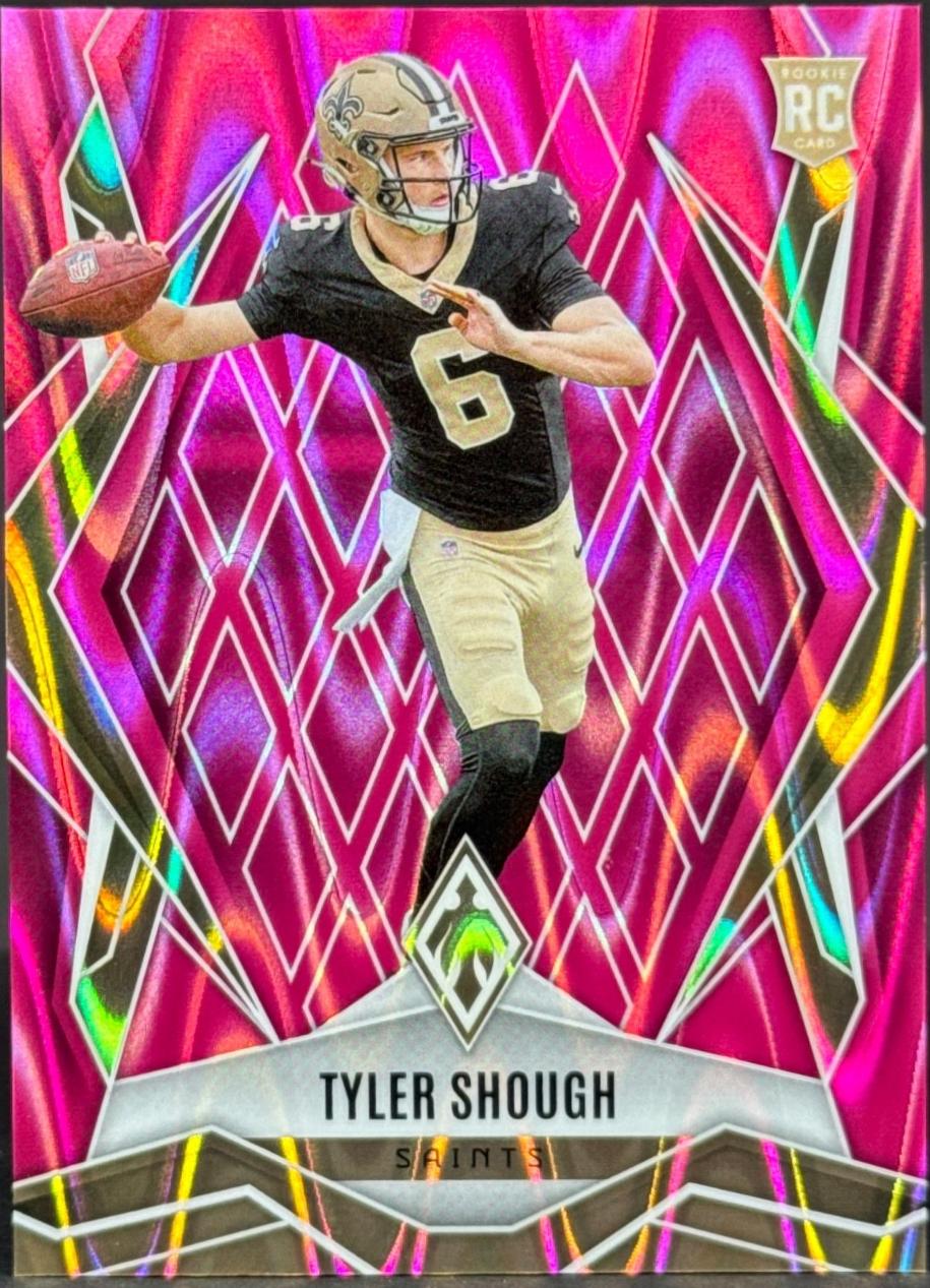 Tyler Shough [Pink Seismic] #169 Prices | 2025 Panini Phoenix