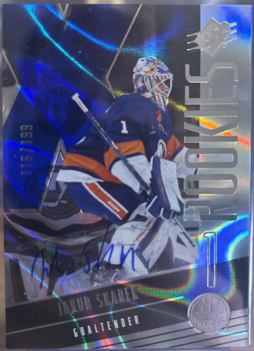 Jakub Skarek #F-SK 2025 Spx Autograph Rookie Hockey