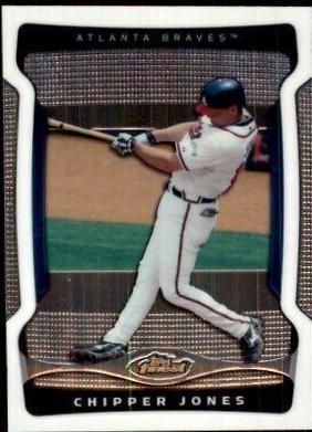 Chipper Jones #16 Baseball Cards 2008 Finest